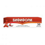 цена БИФИФОРМ КАПС. КИШ/РАСТ. №30 в Доброй Аптеке купить БИФИФОРМ КАПС. КИШ/РАСТ. №30 в Доброй Аптеке